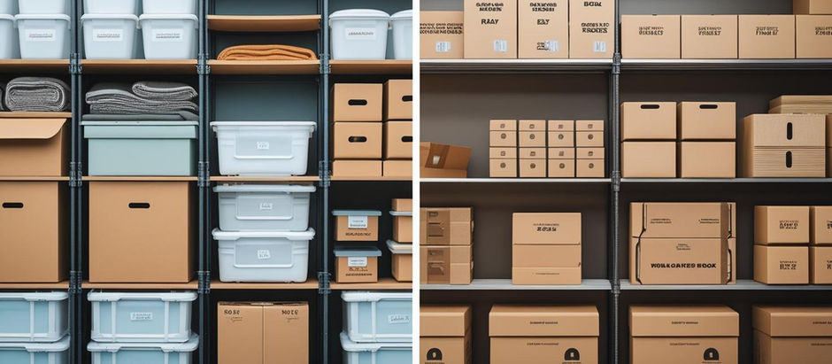 Plastic vs. Cardboard: What Storage Box Distributors Are Offering in 2025