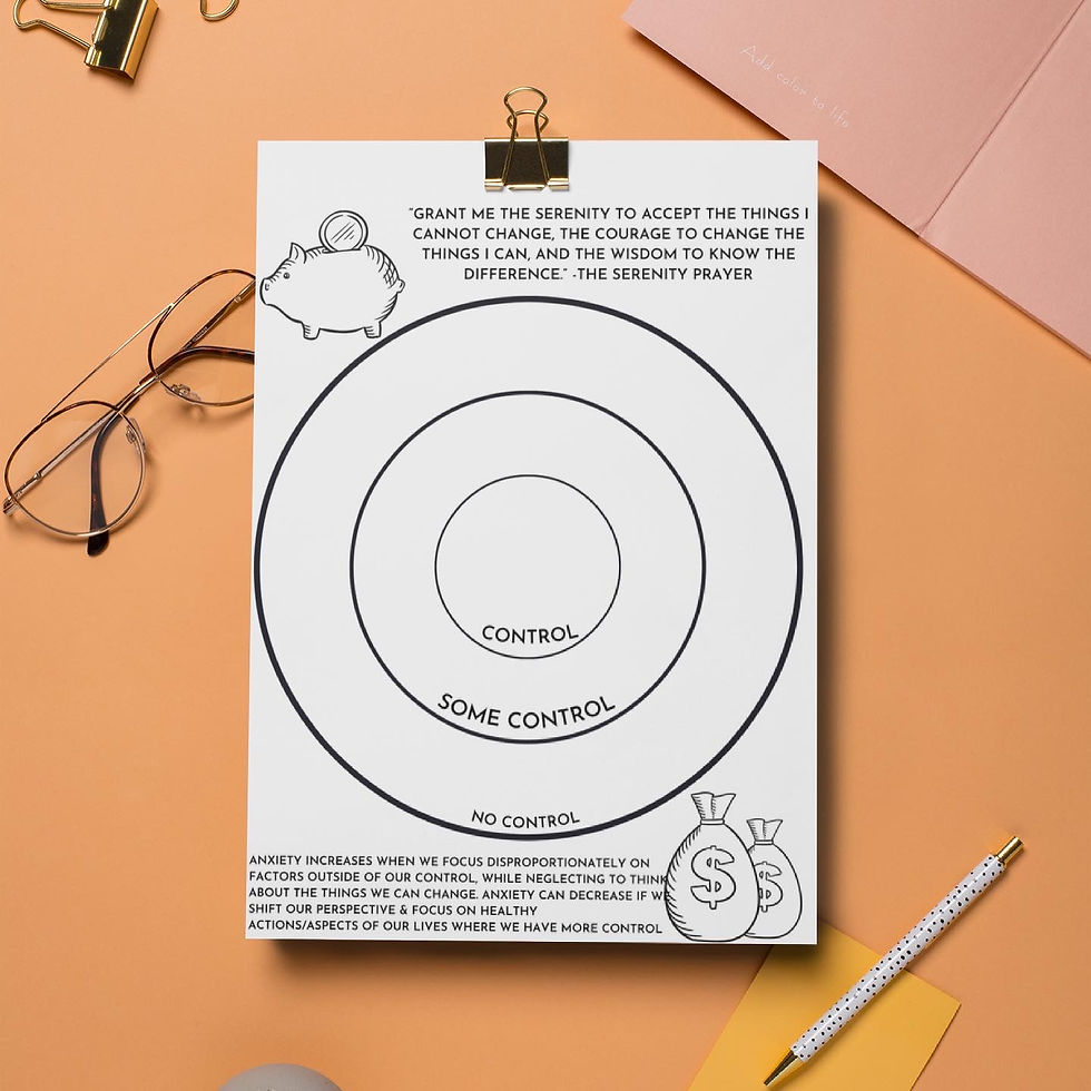 Thumbnail: Finance Anxiety Management Planner: (Anti-Stress Resources)