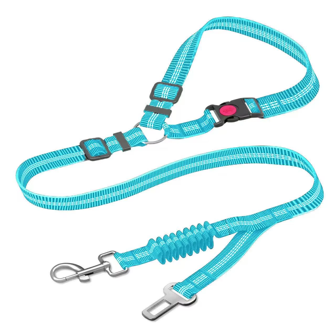 Bespoke Dog Seat Belt, Updated Dual-Use Dog Seatbelt for Vehicle Headrests, Dog