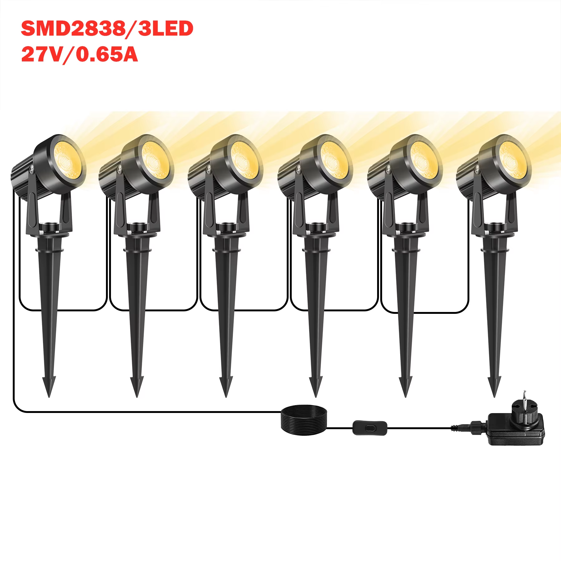 Artisan 2/4/6/8/10 Lights Low Voltage Landscape Lighting / Outdoor Lamp Garden