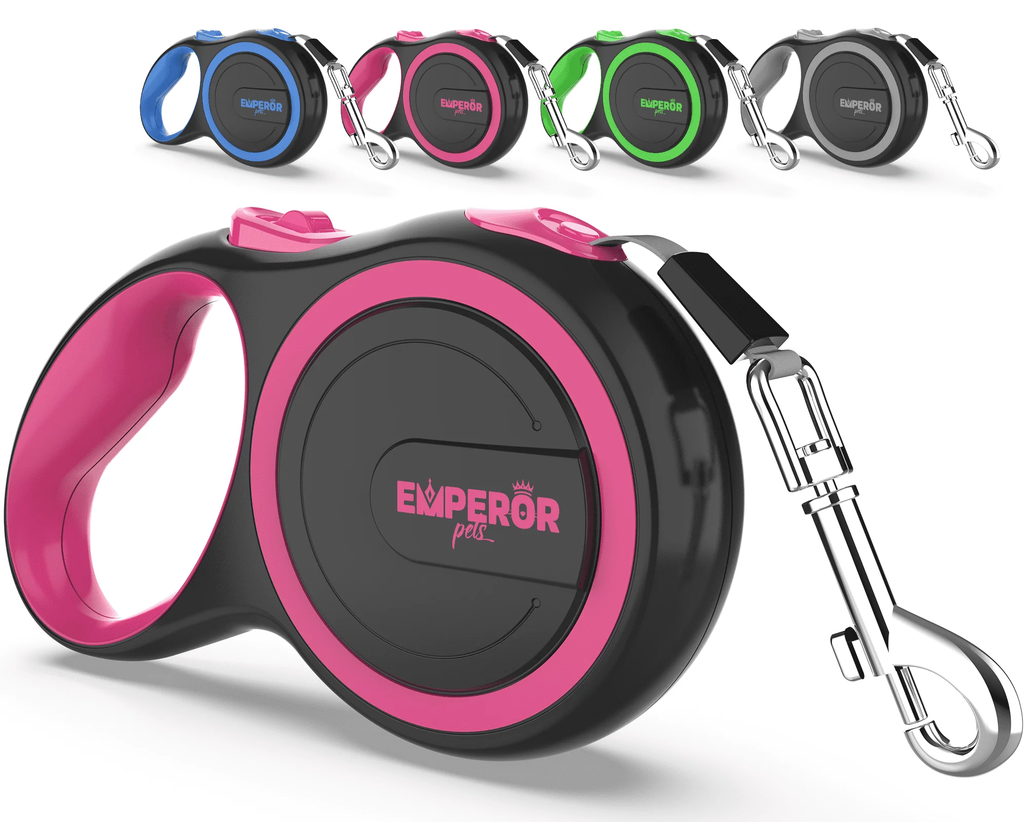 Elegant 16 Ft Retractable Dog Leash Small Dogs - up to 44Lbs, Small Dog Leash