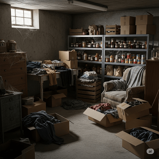 Wenn der Keller überquillt – 7 einfache Schritte, um wieder Platz und Ordnung zu schaffen