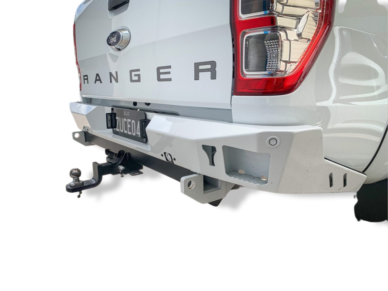Ford Ranger Rear Tow Rear Bumper and Tow Bar, Ford Ranger PX 2011-2022, Mazda BT50- 2011 ...