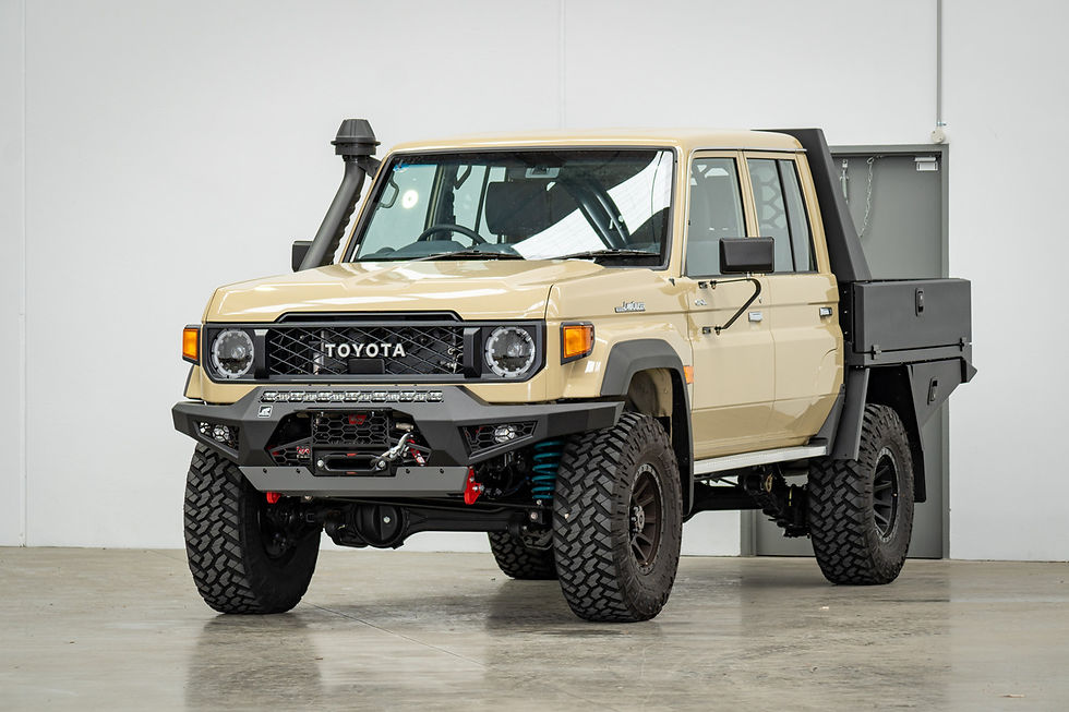 Thumbnail: Predator Bull Bar for Toyota LandCruiser 76, 78, 79 Series, 2024 on