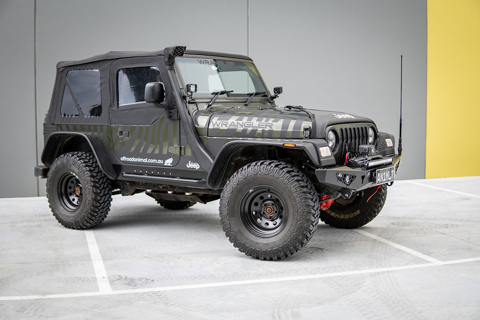 Thumbnail: Predator Bull Bar for Jeep TJ Wrangler 1996-2006