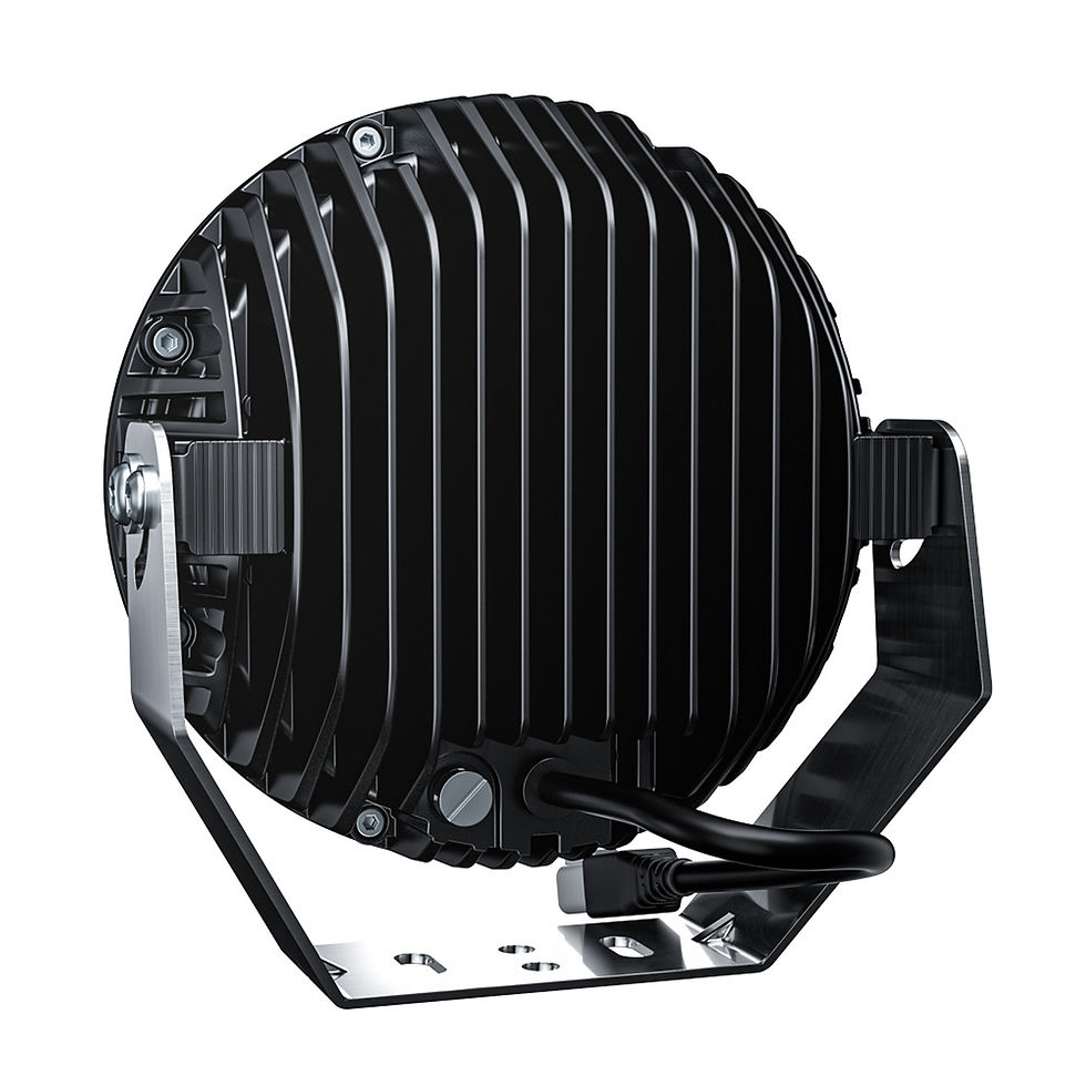 Thumbnail: 7" Butt Kicker Round LED Driving Light/Spotlight