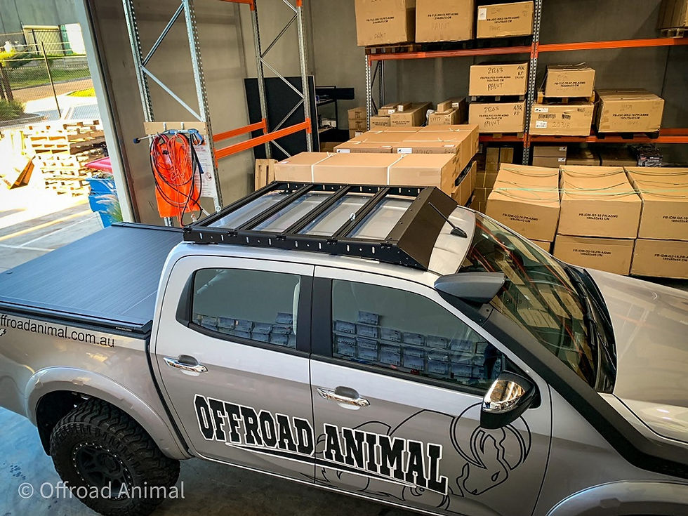 Thumbnail: Scout Roof Rack for Isuzu DMAX 2021 on