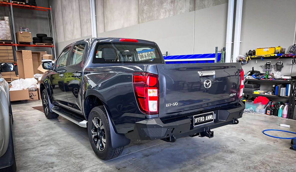 Thumbnail: Rear Bumper and Tow Bar for Mazda BT50 MY21- 2021+
