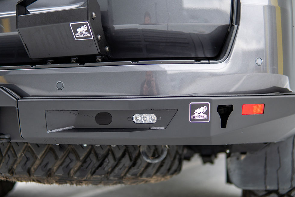 Thumbnail: Rear Protection Bumper Bar for Toyota LandCruiser 300 Series 2021+