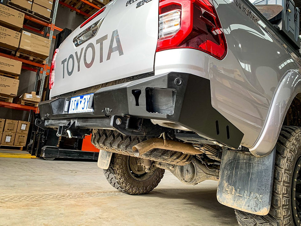 Thumbnail: Rear Bumper and Tow Bar for Toyota Hilux N80 2015+