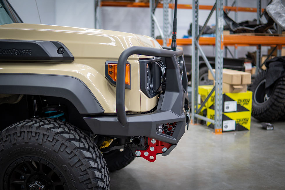Thumbnail: Toro Bull Bar Facelift for Toyota LandCruiser 70 Series 2024+