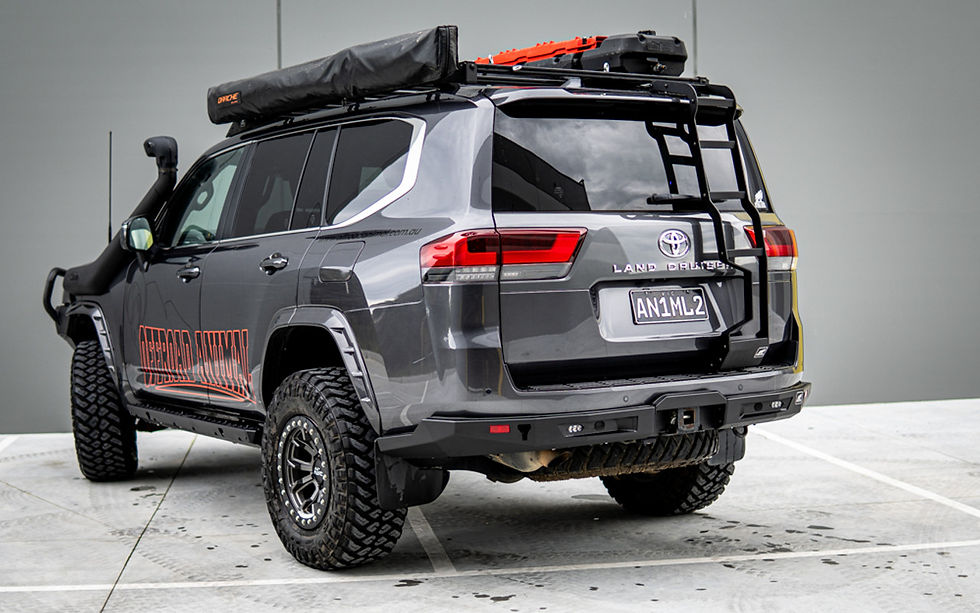 Thumbnail: Rear door ladder to suit LC300 Toyota Landcruiser 2021 on