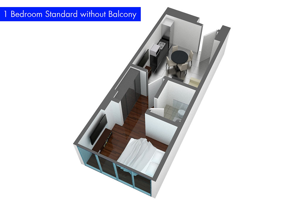1 br standard wo balcony