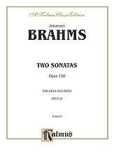 Thumbnail: Two Sonatas, Opus 120