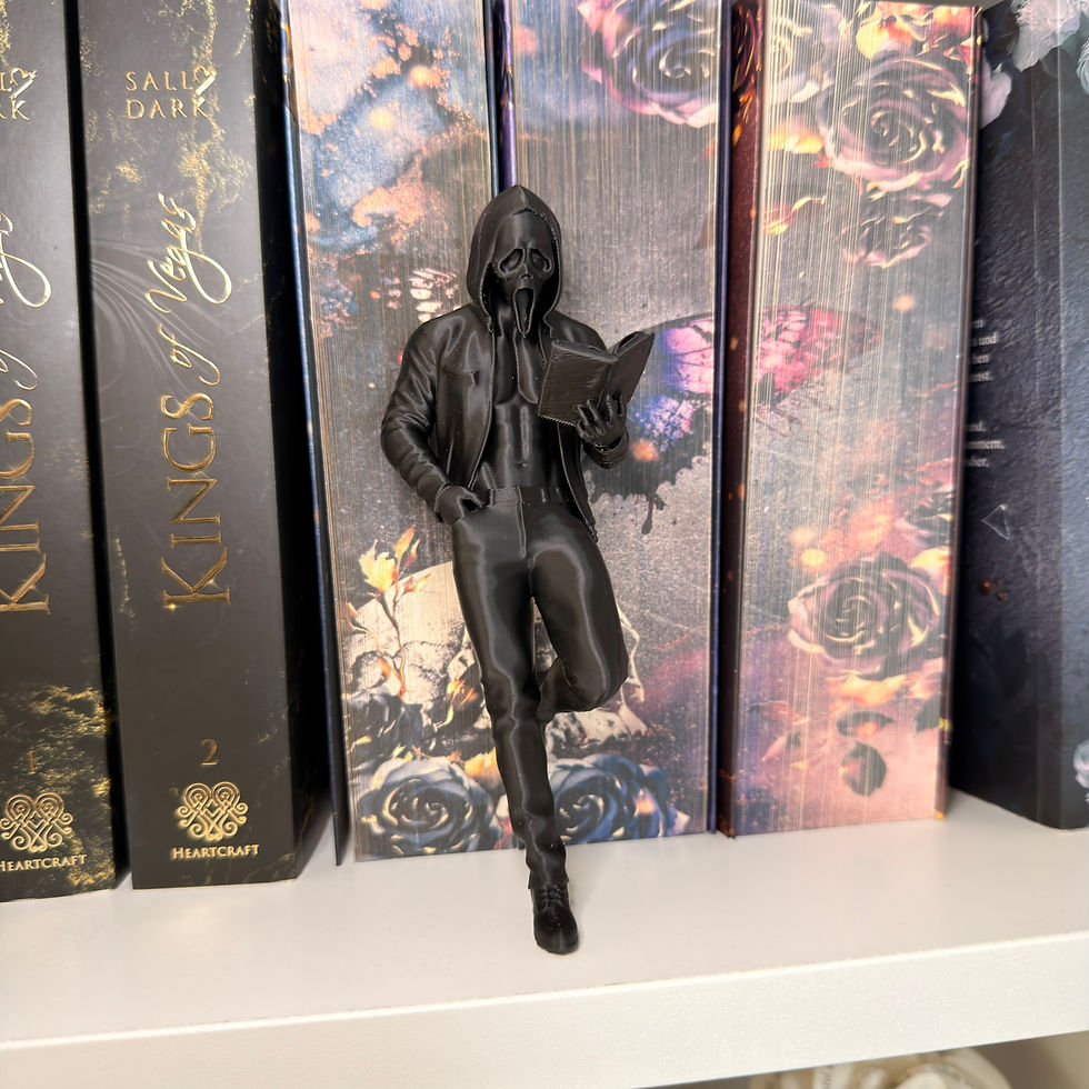 Miniaturbild: Regal Bookboyfriend Figur mit Scream Maske