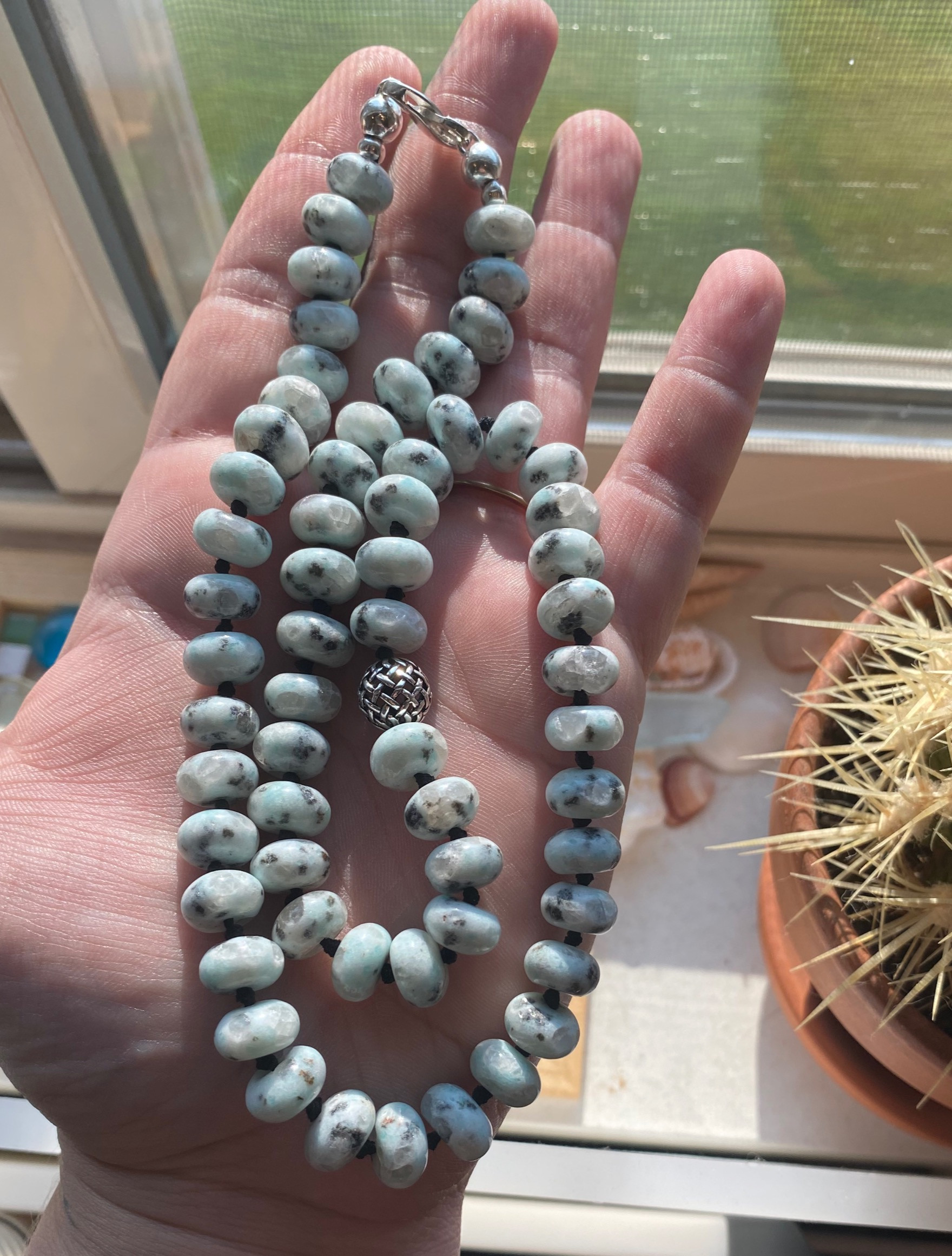 Kiwi Jasper Necklace