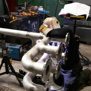 Stainless Steel Welding, Potable water pipe