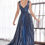 Thumbnail: Wendy Ann Gorgeous A-line Pleated Formal Gown