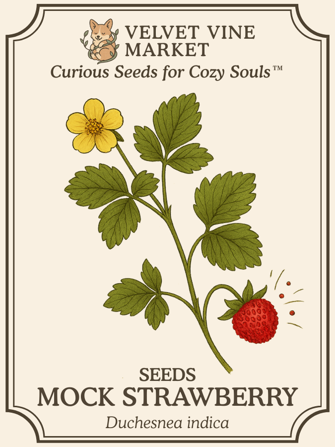 Mock Strawberry (Duchesnea indica) Seeds