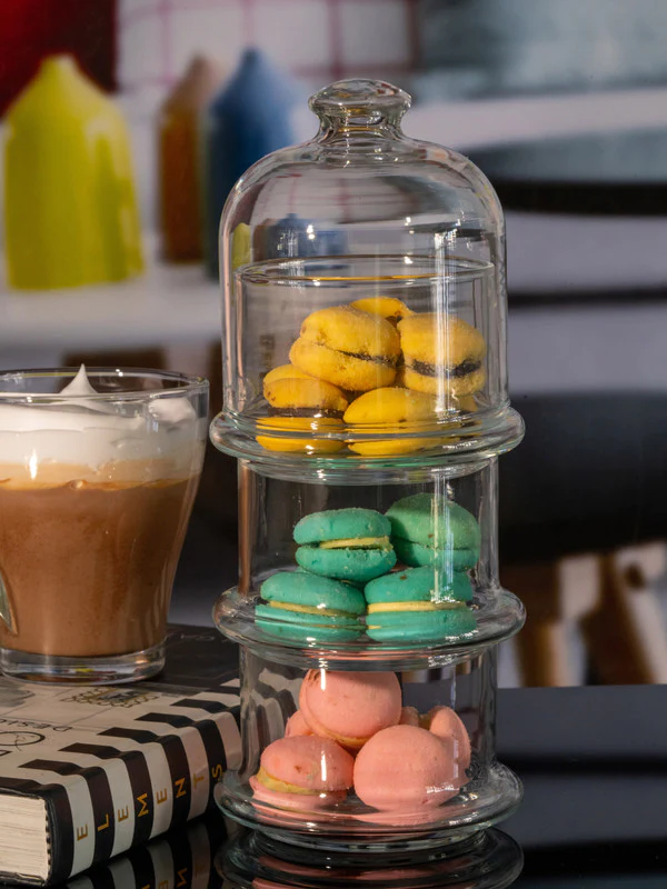 Thumbnail: Pasabahce 3-Tier Dome Set