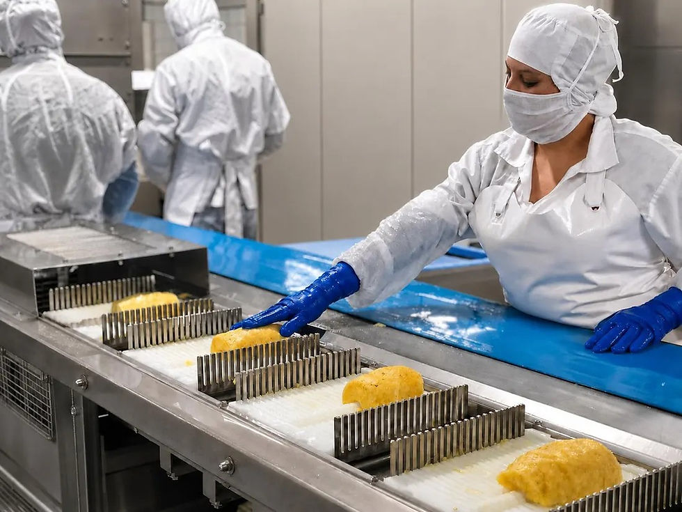 Delifrost IQF processing line in Cartago, Costa Rica