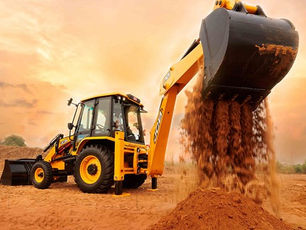 JCB 3DX backhoe loader