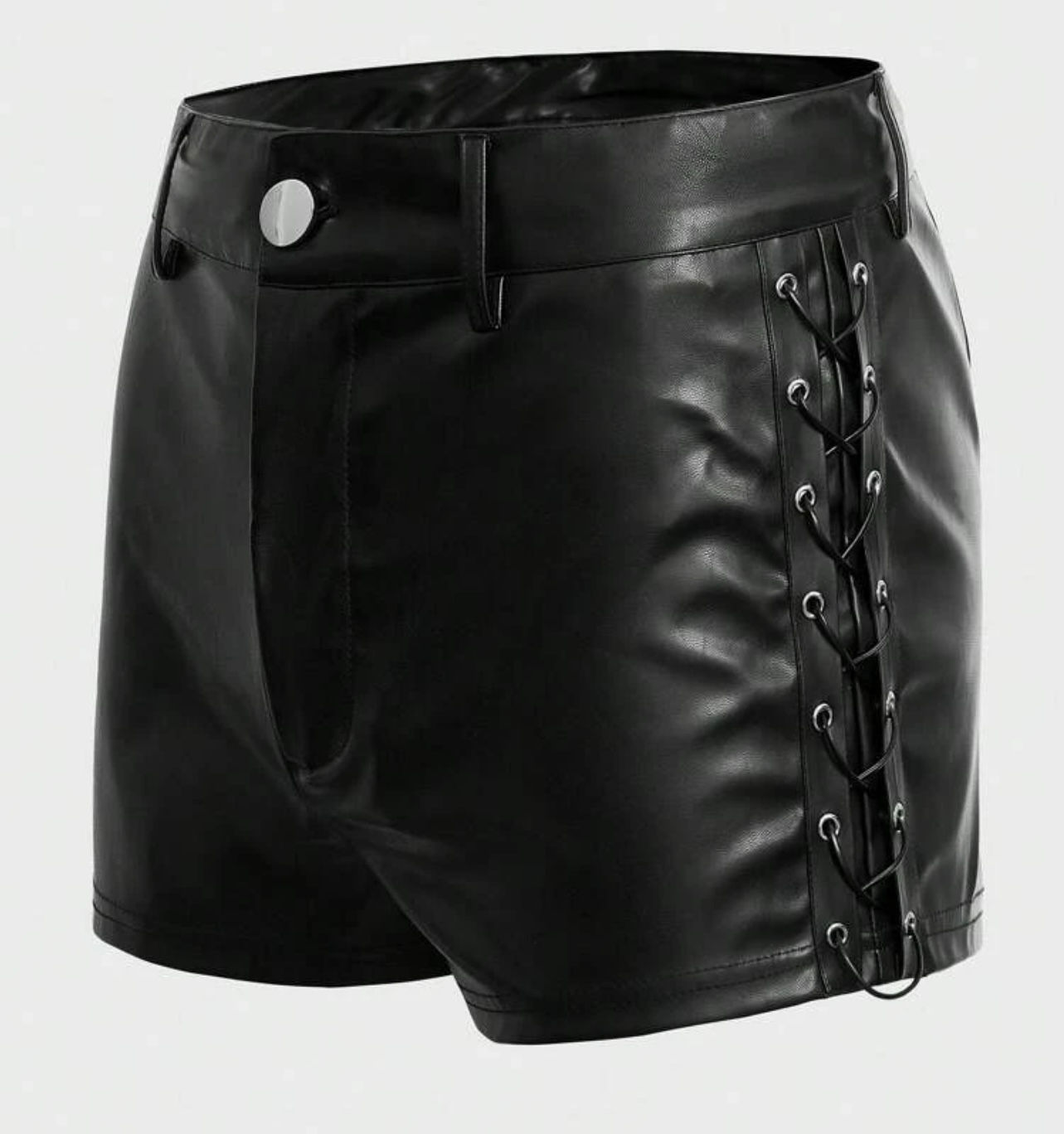 ECV Manfinity Fever City Men Solid Lace Up Side Shorts