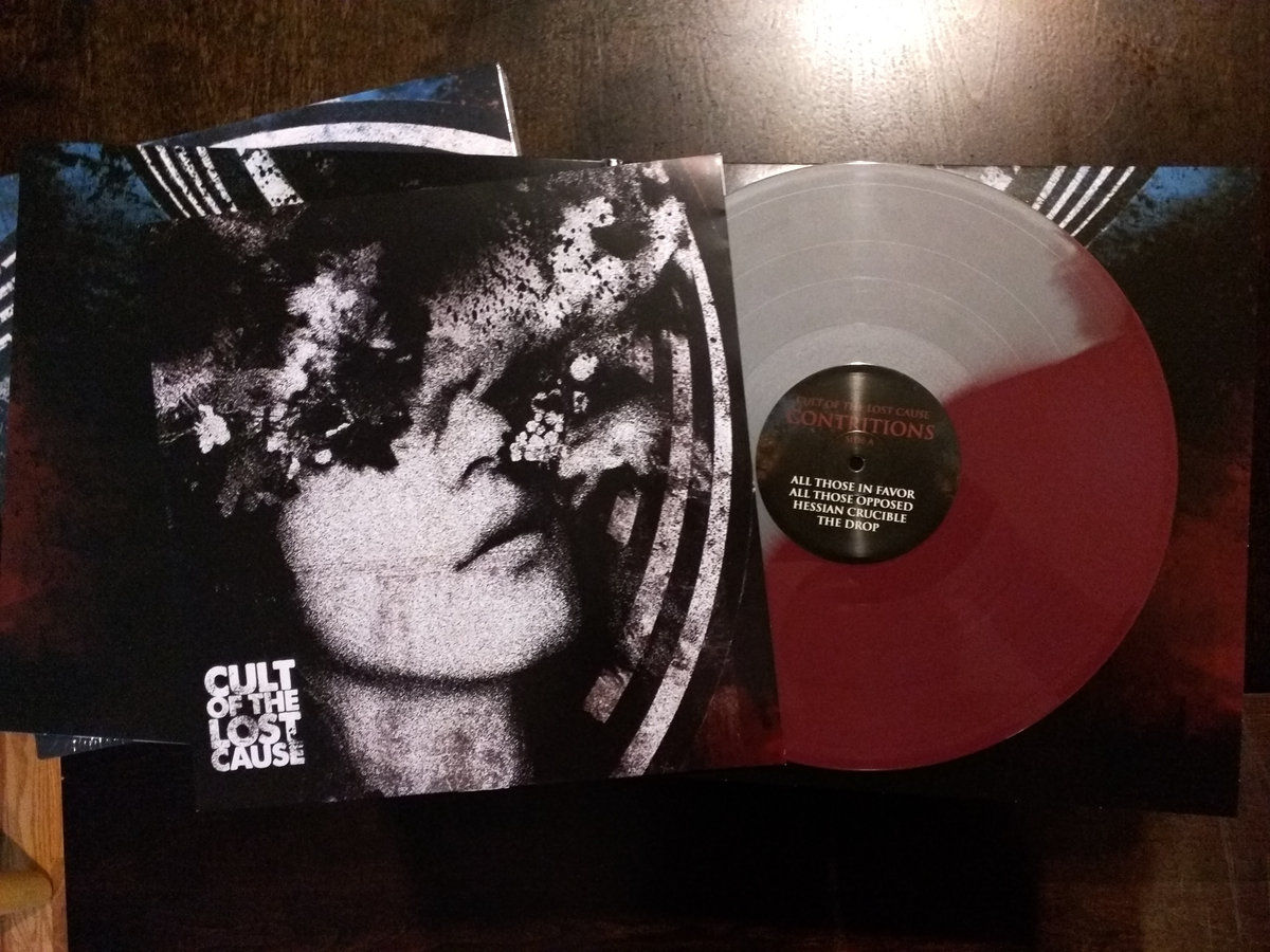 CONTRITIONS - Limited Edition Red/Gray 12" Vinyl
