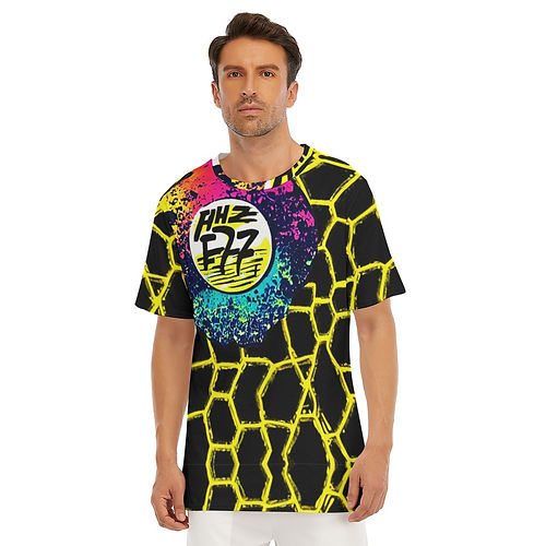All-Over Print Men's O-Neck T-Shirt | 190GSM Cotton