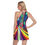 Thumbnail: All-Over Print Women's Round Neck Above Knee Dress