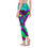 サムネイル： All-Over Print Women's High Waist Leggings | Side Stitch Closure
