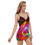 Thumbnail: All-Over Print Women's Back Straps Cami Dress With Lace