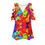 الصورة المصغرة: All-Over Print Women's Casual Top with Petal Short Sleeve