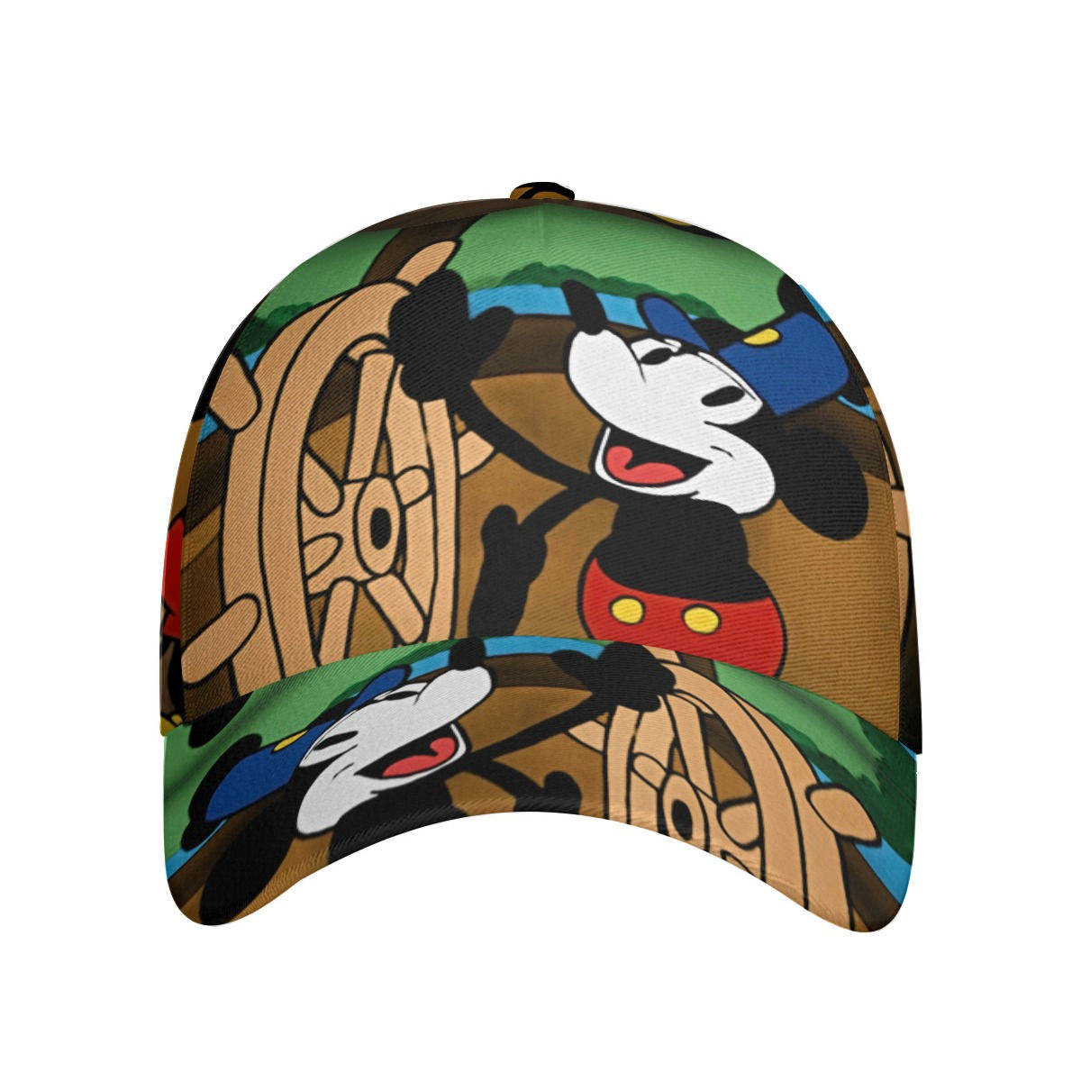 All-Over Print Peaked Cap