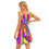 Миниатюра: All-Over Print Womem's V-neck Sleeveless Cami Dress