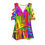 Миниатюра: All-Over Print Women's Casual Top with Petal Short Sleeve