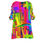 Миниатюра: All-Over Print Women's Casual Top with Petal Short Sleeve