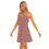 Thumbnail: All-Over Print Womem's V-neck Sleeveless Cami Dress