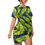 Hình thu nhỏ: All-Over Print Women’s Stacked Hem Dress With Short Sleeve（Plus Size）
