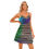 Thumbnail: All-Over Print Womem's V-neck Sleeveless Cami Dress