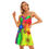 Thumbnail: All-Over Print Womem's V-neck Sleeveless Cami Dress