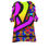 Minijatura: All-Over Print Women's Casual Top with Petal Short Sleeve
