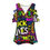 Minijatura: All-Over Print Women's Casual Top with Petal Short Sleeve