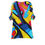 Thumbnail: All-Over Print Women's Casual Top with Petal Short Sleeve