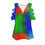 Миниатюра: All-Over Print Women's Casual Top with Petal Short Sleeve