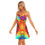 Миниатюра: All-Over Print Womem's V-neck Sleeveless Cami Dress