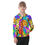 Thumbnail: All-Over Print Kid's Zip-up Hoodie With Patch Pocket