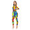 Thumbnail: All-Over Print Women's Long-sleeved High-neck Jumpsuit With Zipper