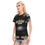 थंबनेल: All-Over Print Women's Round Neck T-Shirt | 190GSM Cotton