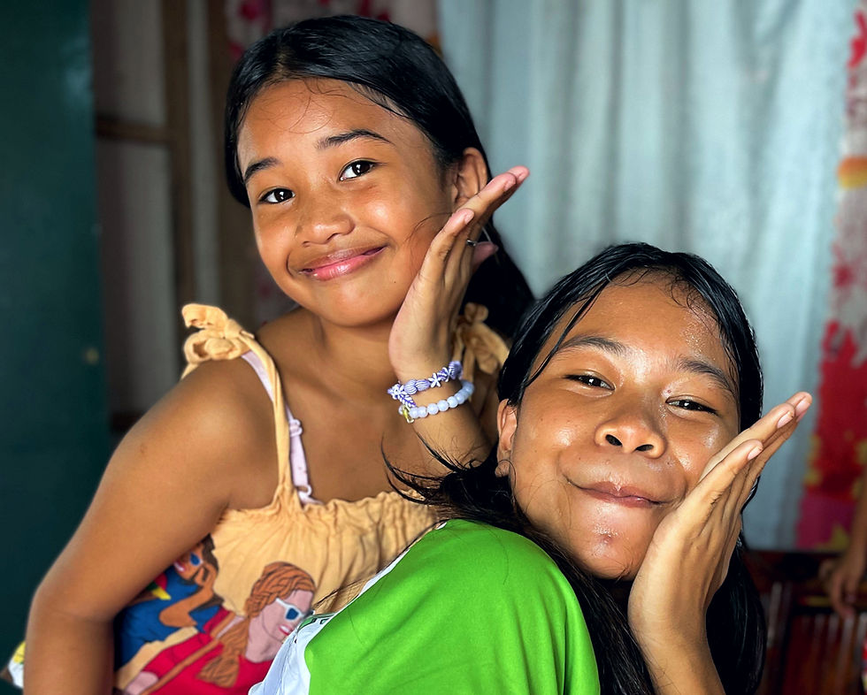 A Joyful moment in Santa Rita, Philippines